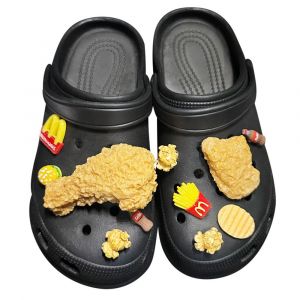 11 Pi&egrave;ces De Grands Pilons De Poulet, Accessoires Pour Chaussures Pour Breloques Crocodiles - Neuf