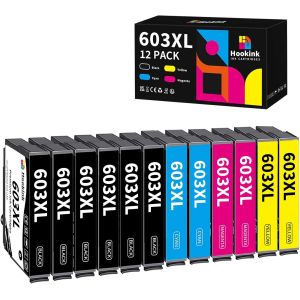 29XL Cartouches d'encre Compatible avec Epson 29XL 29 XL Multipack pour XP-342 XP-352 XP-452 XP-332 XP-245 XP-442 XP-255 XP-355 XP-455 XP-247 XP-432 XP-435 XP-335 XP-345 (Lot de 12) - Neuf