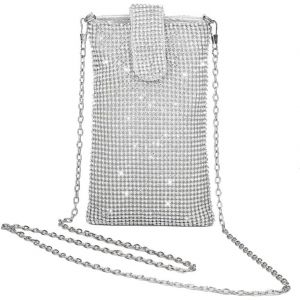 SJZG-Sac &Agrave; Bandouli&egrave;re Pour Femme Avec Strass Et Paillettes - &Eacute;l&eacute;gant - Rectangulaire - Strass - Sac &Agrave; Main - Sac &Agrave; Main - Sac &Agrave; Main - Sac &Agrave; Main - Sac &Agrave; Main - Sac &Agrave; Main - Sac &Agrave; Main - Neuf