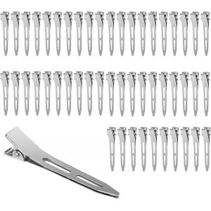 Lbgwp60-50 Pi&egrave;ces Pince Cheveux Coiffeur, Pince Cheveux Maquillage Sans Plis, Hair Clip Pour Coiffure Bangs Waves Outil D'application De Maquillage - Neuf