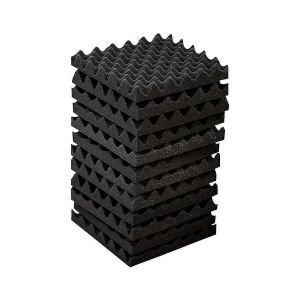 Paquet De 12 Panneaux De Mousse Insonorisés Auto-Adhésifs,Panneaux Muraux Insonorisants Haute Densité Caisse À ?Ufs Sound - Neuf