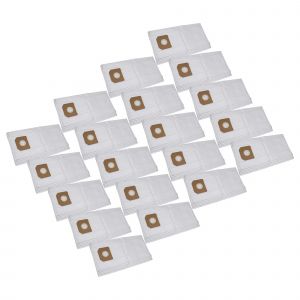 vhbw 100x Sacs compatible avec K&auml;rcher K 200 E, K200 TE Professional, NT 361, K200E, NT35/1, NT14/1 aspirateur - 34cm x 30cm blanc - Neuf