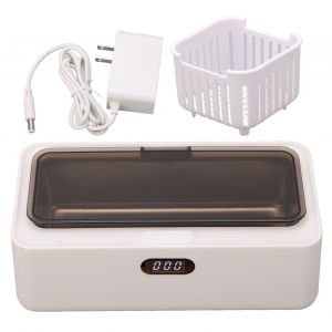 XYONG Machine de nettoyage a ultrasons 500 ml 45 kHz, nettoyeur de bijoux a ultrasons numerique a faible bruit, prise americaine 100-240 V - Neuf
