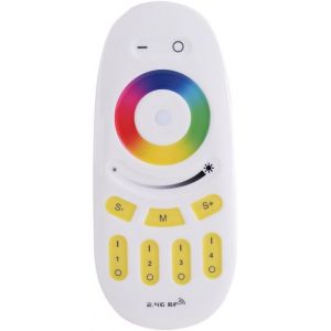 Rf Led De Contrôle À Distance, 2,4 G De Rgbw De Contrôle À Distance 4-Zone Tactile Contrôleur Led Rvb Led Variateur Pour Milight Led Ampoule Led De Rvb Led De Lumière De Bande De - Neuf