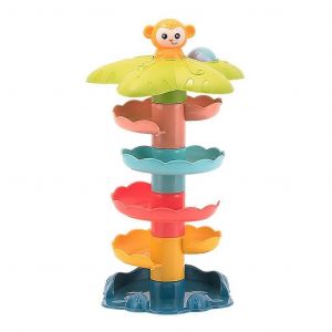 Puzzle éducatif pour bébé avec boule roulante colorée pour enfants - Neuf