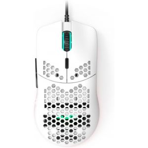 Souris de Jeu sans Fil, Coque en nid d'abeille avec 11 r&eacute;tro&eacute;clairage Chroma RVB, 3 400 DPI, 6 Boutons programm&eacute;s, r&eacute;cepteur USB, &eacute;conomie d'&eacute;nergie, Souris sans Fil pour PC, Noir - Neuf