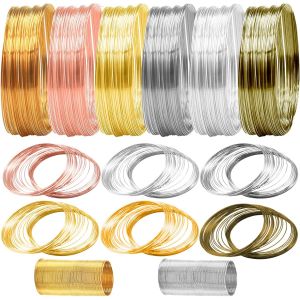 Mevronisshop-Jewelry Memory Wire Fil D'acier Inoxydable Pour La Fabrication De Bijoux Collier Bracelet Bague Boucle D'oreille Fournitures D'artisanat Diy Jewelry Making Wire - Neuf