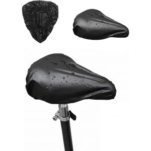 Housse Imperméable De Selle De Vélo-2 Pcs Protection De Selle Étanche,Housse De Siège De Vélo,Housses De Selle Universelles Pour Vélo Résistante À L'eau Anti-Poussière ¿Pluie Étanches - Neuf