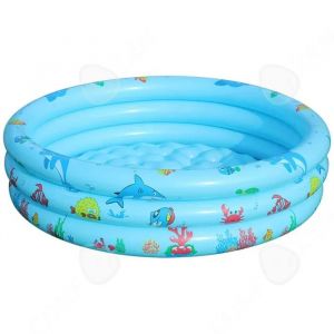 C Piscine 80 cm Th&egrave;me oc&eacute;an color&eacute; Mat&eacute;riau PVC souple Convient &agrave; toutes les saisons Adapt&eacute; &agrave; tous les contextes Piscine familiale - Neuf