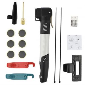 Kit D'outils Multifonctions Pour Reparation De Pneus Et Pompe Portable Pour Velo Duuti - Neuf