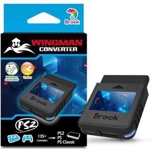 Wingman Ps2 Convertisseur - Version Sans Fil De Ps4/3 Vers Ps2/1, Convertisseur De Consoles Rétro Sur Consoles Classiques Ps2/Ps1/Ps, Pour Consoles Rétro Ps - Neuf