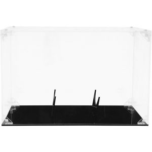 Cauc-Vitrine Transparente Pour Ballon De Rugby - Bo&icirc;te De Pr&eacute;sentation En Acrylique Amovible Avec Support Pour Collection De Football Pr&eacute;sentoir Antipoussi&egrave;re - Neuf
