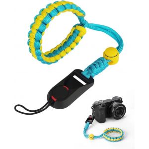 Sangle d'appareil Photo avec dégagement Rapide,Sangle d'appareil Photo réglable pour différents Poignets,dragonne en paracorde Ultra légère pour téléphones avec Appareil Photo.[C200] - Neuf
