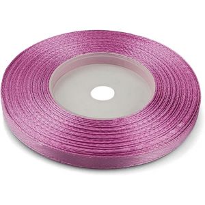 1x Ruban De Satin Violet Bruy&egrave;re Clair 6 Mm X 32 M Rouleaux De Ruban Satin Ruban D&eacute;coratif Ruban Tissu Ruban De D&eacute;coration Ruban Satin Pour Cadeaux Bricolage Mariage Anniversaires Artisanat - Neuf