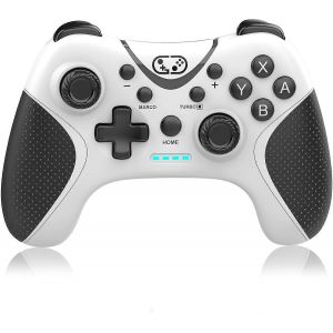 Manette Sans Fil Bluetooth Switch Pro avec Boutons Programmables Réveil Compatible Switch/Lite/OLED/PC - Neuf