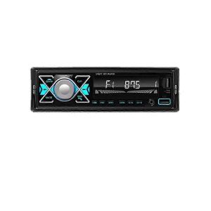 Radio FM Bluetooth sans fil pour voiture avec lumi&egrave;res LED 7 couleurs,lecteur MP3 USB,r&eacute;cepteur multim&eacute;dia enfichable 12V - Neuf