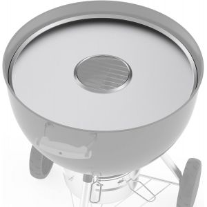 Letnerny-Plaque De Cuisson En Acier Inoxydable, Ø 54,6 Cm Plaque De Barbecue, Bbq Plancha Avec Bac À Graisse, Pour Weber 57 Cm Barbecue À Charbon, Fumoir, Smoker, Bbq De Bois, Barbecues Ronds - Neuf