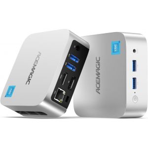 CHECARZHN--NO1-Mini Pc 16Go Lpddr5 512Go Ssd, ¿in11 ¿ntel Twin Lake-N150 (Jusqu'À 3,6 Ghz) Micro Ordinateur Bureau - Neuf