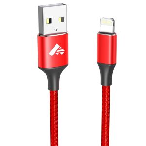 Câble Iphone Chargeur Iphone 2M Certifié Mfi Cable Lightning Usb Cable Iphone Nylon Tressé Fil Chargeur Iphone Rapide Cordon Pour Iphone 11 12 13 14 Pro Xs Max Xr 8 Plus 7 6S 6 Se Ipad[Z2164] - Neuf