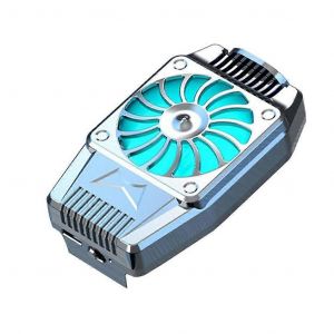 Ventilateur de refroidissement portable modele D SnapOn pour telephones portables, radiateur a pince alimente par USB - Neuf