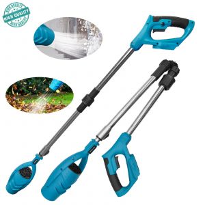 S&egrave;che - cheveux sans fil pliable, r&eacute;glage illimit&eacute; de la vitesse du ventilateur de feuille de jardin, id&eacute;al pour la neige, les feuilles mortes, la poussi&egrave;re, l'enl&egrave;vement des encombrements - Neuf