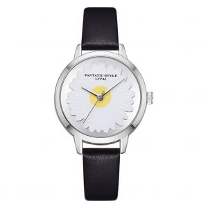 Lvpai Montre-Bracelet A Quartz Analogique Simple Et Decontractee Pour Femme, Noire - Neuf