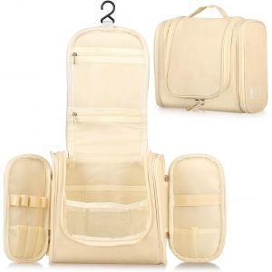 MAA-Trousse De Toilettesse De Toilette Homme, Trousse De Toilette Voyage pour Femme Et Homme, Trousse Toilette avec Crochet À Suspendre Portable Trousses De Toilette pour Voyage Avion Maquillage - Neuf