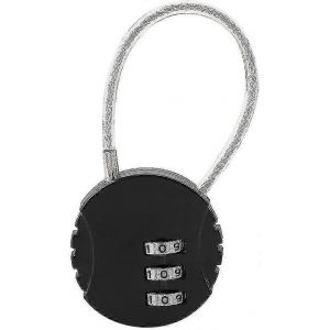 Cadenas de sécurité,cadenas à combinaison Code cadenas Cadenas de voyage avec câble en acier Cadenas à bagages à 3 chiffres pour valises et sacs à dos Aquarium - Neuf