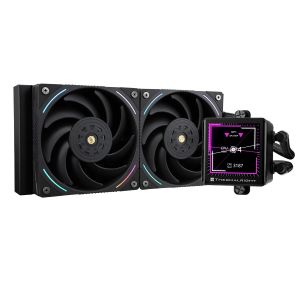 ChenQuanSarl-Frozen Vision 240 Refroidisseur D'Eau Liquide Pour Processeur Avec Ventilateur Pwm De 12 Cm, Image Carrée Ips Lcd De 2,8"", Refroidissement À Eau Pour Amd/Am4/Am5, Intel - Neuf