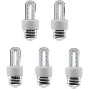 Kal-- Ampoule Led Tube Tube 2u E27 6400 K Lumière Froide 3w - Neuf