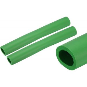 KALANKA-2Pcs Tubes d'Isolation de Tuyaux de 10 Pouces (25 cm) avec Un ID 7/8 Pouce (22 mm) Et Un OD 1 1/4 Pouce (32 mm) en Mousse pour Le Support de Poignée, Vert - Neuf