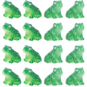30pcs Mini Grenouille Figurines Miniature Grenouille Ornements Réaliste Grenouille Statues Jardin Mini Ornements-hao - Neuf