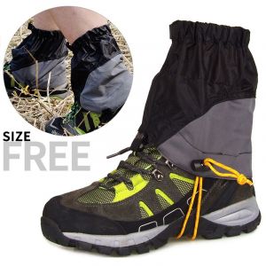 Guêtre De Marche Noire Imperméable Pour La Neige, Idéale Pour Courir Léger - Neuf