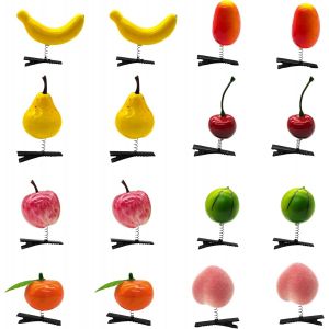Kalvd-Lot De 16 Pinces À Cheveux Mignonnes En Forme De Canard-Pour Le Printemps,Les Fêtes,Les Pique-Niques,Les Spectacles,Les Accessoires Photo (Multicolore) - Neuf