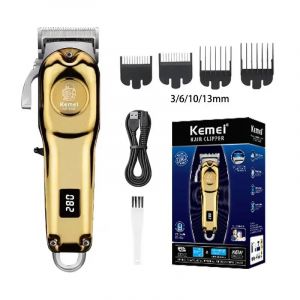 Km-2628 Km-678 Km-2024 Tondeuses &Agrave; Cheveux &Eacute;lectriques Professionnelles Tondeuse &Agrave; Barbe Rechargeable Hommes Rasoir Tondeuse &Agrave; Cheveux Kit Hommes 2628-Color Box - Neuf