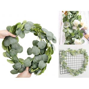 Feuilles et lianes artificielles pour la d&eacute;coration de la maison, du bureau ou d'un mariage - Neuf