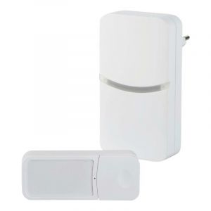 Baseline 70709 Carillon s&eacute;ns Fil Set Complet Avec Lampe Clignotante W423982 - Neuf