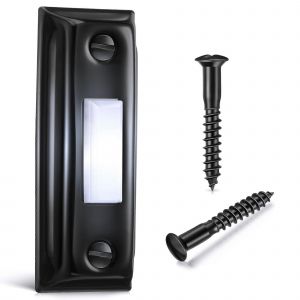 M&eacute;tal Sonnette Bouton-Poussoir pour la Maison Ouvre-Porte de Garage Commutateur - Neuf