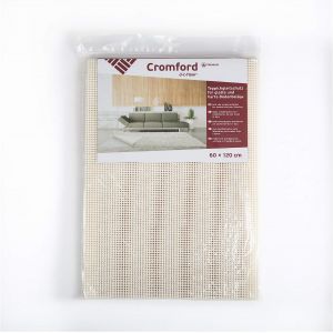 KAL-Sous-Tapis Antidérapant Cromford - Pour Sols Lisses & Durs - Anti-Glisse Tissu Anti Dérapant Découpable Protection Pour Moquette - 60 Cm X 1,2 M X 2,1 Mm - Neuf