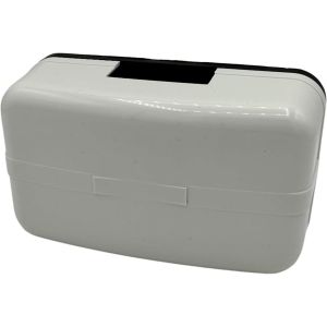 Carillon filaire Ding Dong | Sonnette musicale DING-DONG | 230 V 20 W 85 dB | Couleur blanc | 135 x 80 x 50 mm | Pour montage mural | Abugeros sur le dessus - Neuf