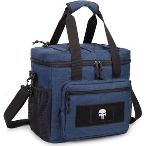 Ulteronixshop-Bo&icirc;te &Agrave; D&eacute;jeuner Tactique Pour Hommes Et Femmes. Avec Passementerie Molle, Isotherme, &Eacute;tanche Et De Grande Capacit&eacute;. R&eacute;glable, Id&eacute;ale Pour Le Travail, Le Pique-Nique Et Le Bureau. - Neuf