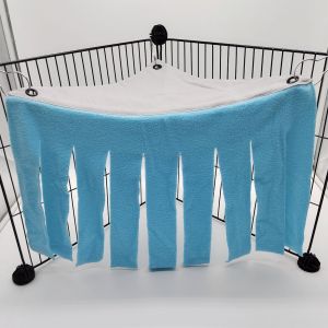Hamac Pour Petit Animal (Bleu), Accessoire Pour Cage À Hamster, Nid, Cochon D'inde, Chinchilla, Hérisson, Rat, Écureuil, Furet, Lapin Nain - Neuf