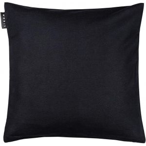 Annabell Housse De Coussin 40x40 Cm,100% Coton,Lavable En Machine,Noir - Neuf