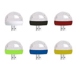 2023 Portable Mini Usb Rgb Led Disco Stage Light (Jaune) - Neuf