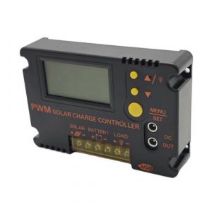 Controleur de charge solaire avec ecran LCD, 12 V/24 V, double sortie USB 5 V, 30 A - Neuf