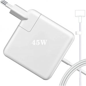 Chargeur Mac Book Air 45W, Replacement T-Tip Chargeur Mac Compatible avec MacBook Air 11 et 13 Pouces (Mid 2012 2017), pour Les modèles A1465 A1466 A1435 A1436 - Neuf