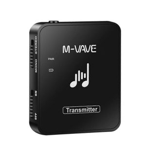 M-VAVE 2.4G Moniteur d'&eacute;couteurs sans fil &Eacute;metteur de guitare rechargeable - Neuf