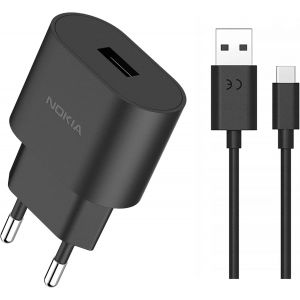 Chargeur Rapide 18W 3A Pour Nokia Ad-18We Usb A Vers C C&acirc;ble De Charge Adaptateur Secteur Pour Nokia 8.3 7.2 6.2 6.1 5.4 5.3 3.4 3.1 Nokia G60 G50 G42 G22 G21 G11 G10 Nokia X30 X20 X10 - Neuf