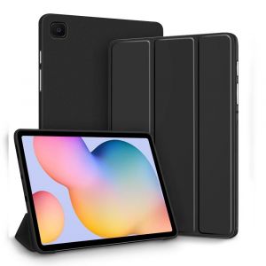 Coque En Silicone Pour Tablette Samsung Galaxy, Pour S6 Lite 10.4 Tab A9 A8 A7 S7 S8 S9 Et Plus Fe, Fonction Veille Et R&eacute;veil Automatique Intelligente Tab A9 Plus 11in-Yellow - Neuf