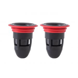 Clapet anti-retour pour bonde de douche avec r&eacute;cup&eacute;rateur de cheveux et joint d'&eacute;tanch&eacute;it&eacute; - Neuf